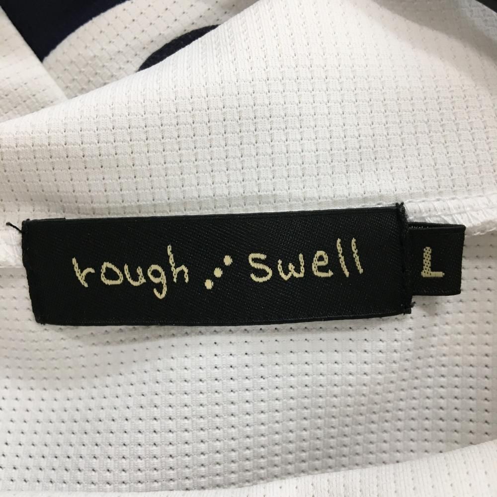 ☆SALE25％OFF☆ラフアンドスウェル 半袖ハイネックシャツ 白 BOUNCE