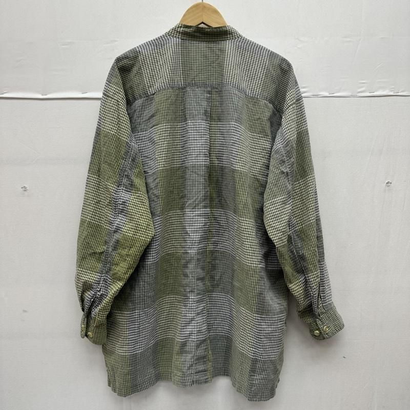 ISSEY MIYAKE イッセイミヤケ シャツ ブラウス 長袖 90s ノー グラデーション ギンガム チェック シャツ