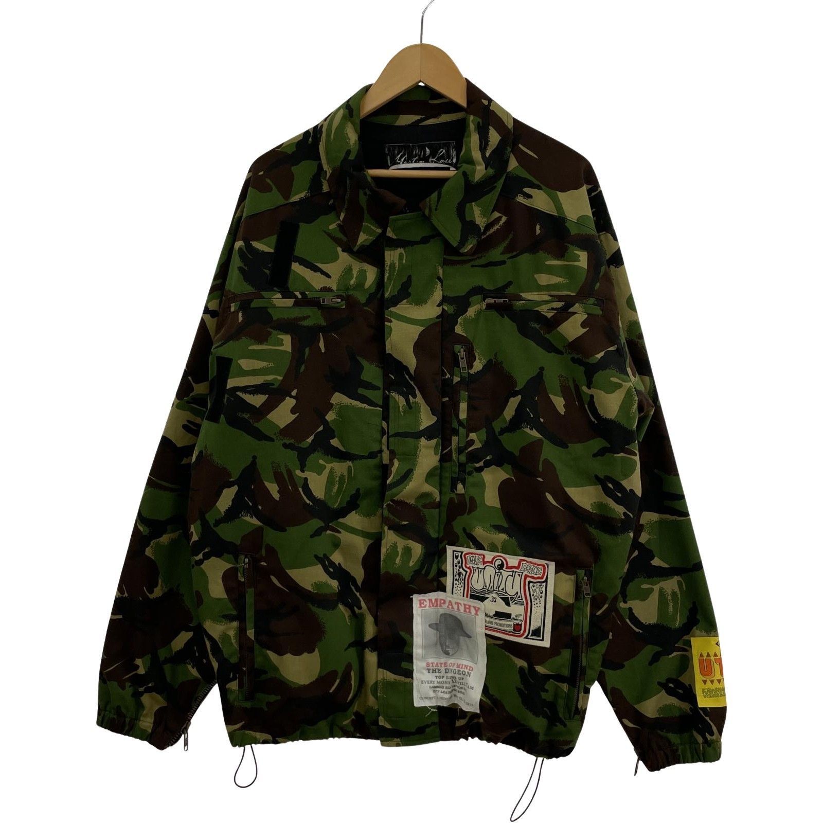 martine rose】マーティンローズ迷彩カモフラパッチジャケット