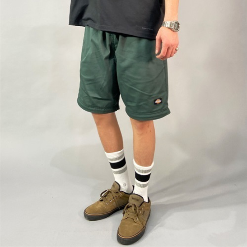 【ムラスポ公式】DICKIES ディッキーズ 限定 コンバーチブル ダブルニー シェフパンツ グリーン メンズ レディース