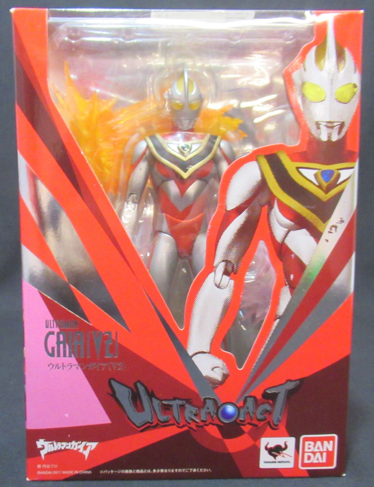 バンダイ ウルトラアクト ウルトラマンガイア ウルトラマンガイア(V2)