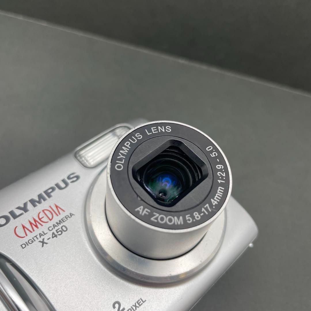 動作OK】OLYMPUS CAMEDIA X-450 本体のみ オールドコンデジ