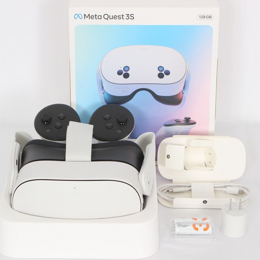 美品】Meta Quest 3S 128GB VR ヘッドマウントディスプレイ
