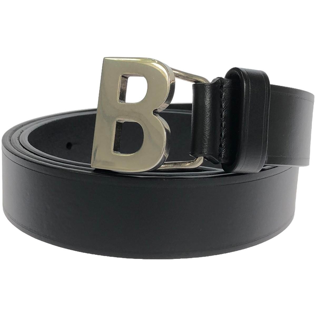 BALENCIAGA バレンシアガ Bバックルスリムレザーベルト 593887