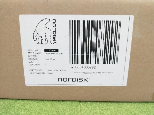 未開封品 nordisk ノルディスク Troms Mesh Cabin トロムスメッシュ