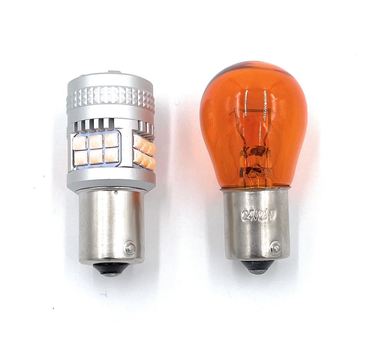 LED抵抗内蔵オレンジバルブ付