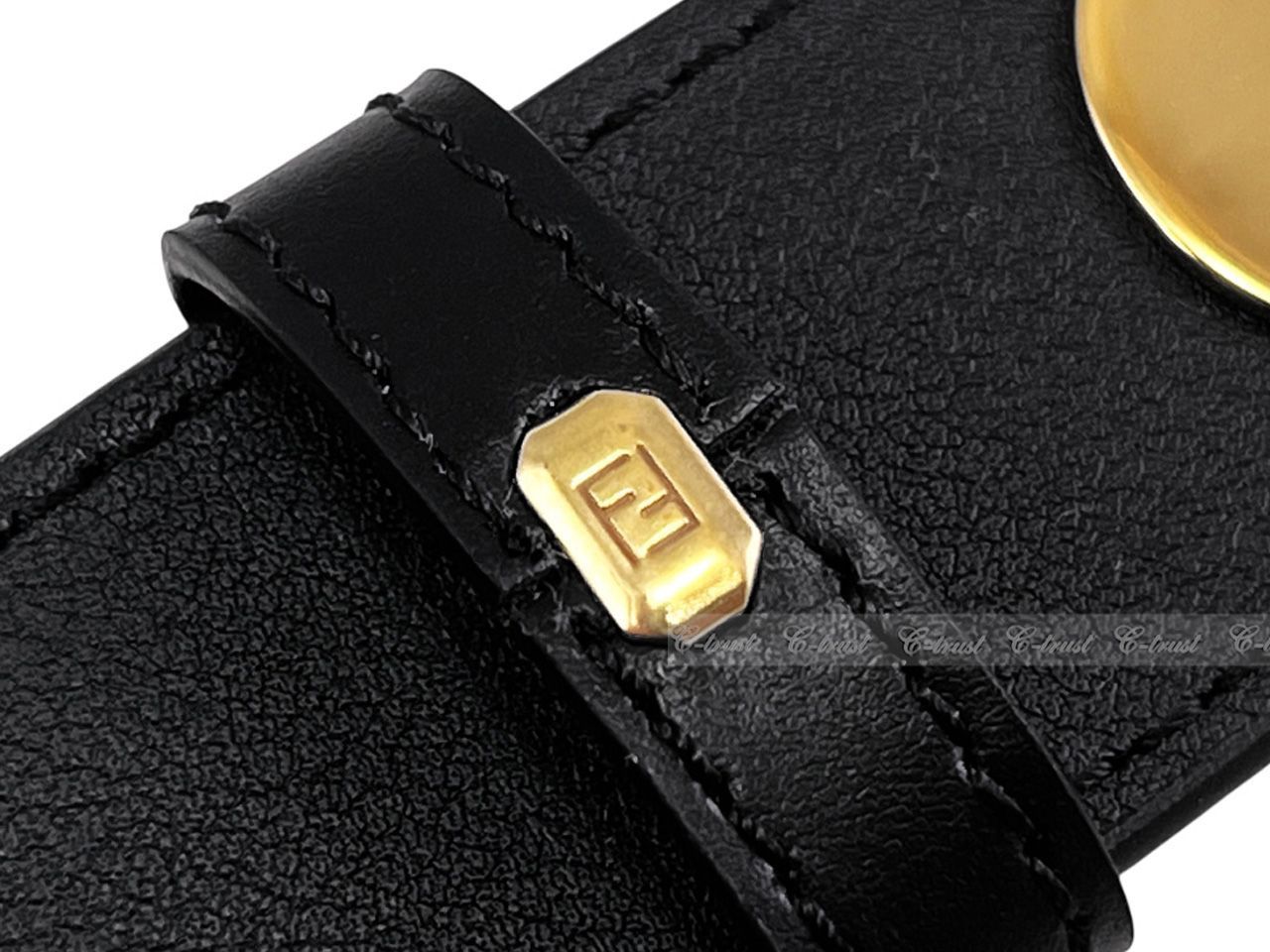 FENDI フェンディ ベルト レディース FF ロゴ レザー O'LOCK