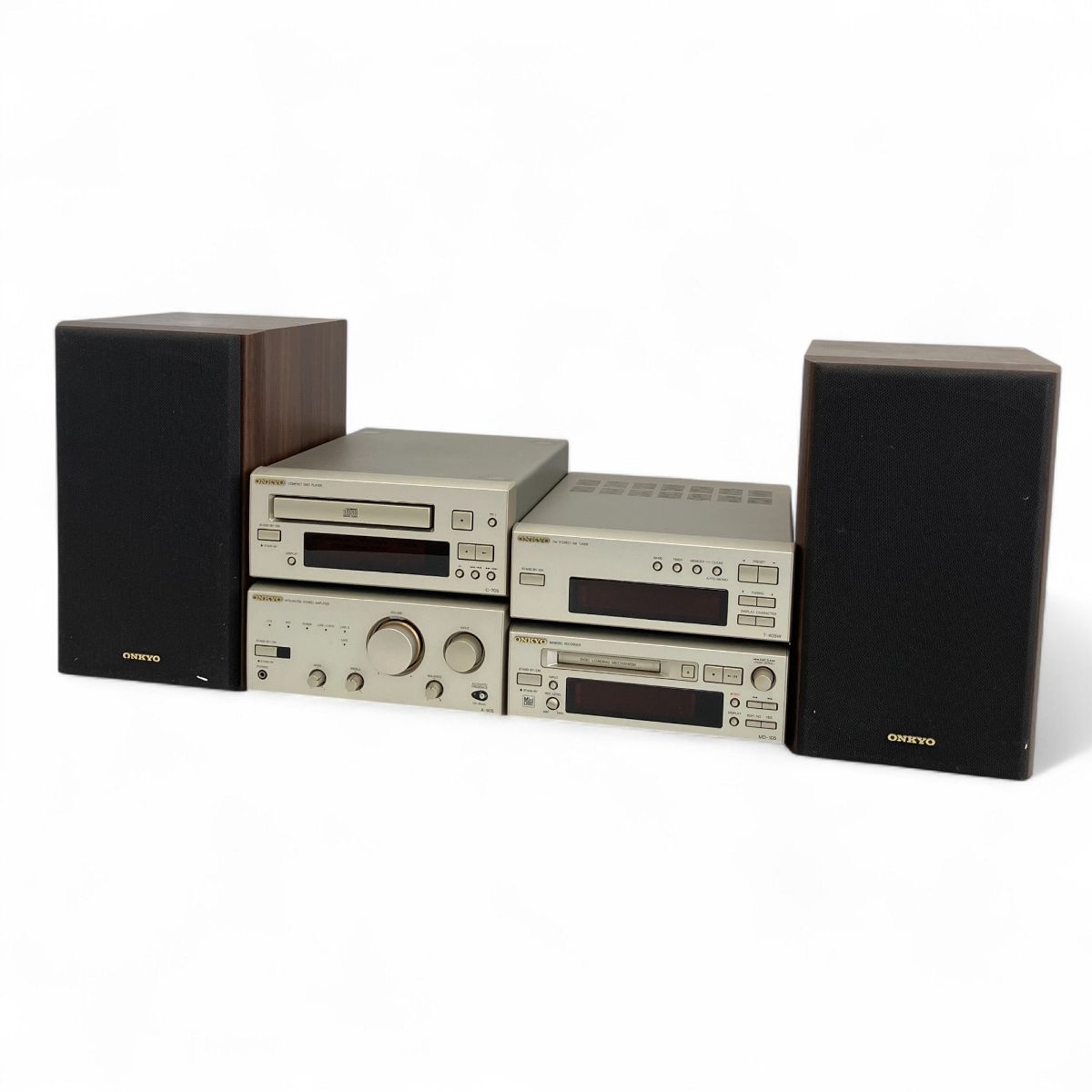 ONKYO T-405W/A-905/C-705/MD-105/D-062A システムコンポ