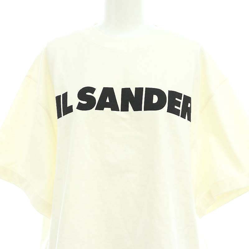 ジルサンダー JIL SANDER 23SS T-SHIRT CN SS J02GC0001 ロゴTシャツ 五分袖 クルーネック S 白 ホワイト  /MI □OS - メルカリ