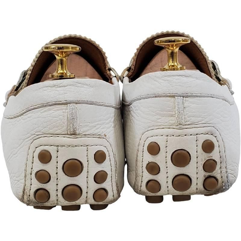 グッチ　ホースビット　金具　シェリーライン　ドライビング　シボ革　US9 グッチ ホースビット 金具 シェリーライン ドライビング シボ革