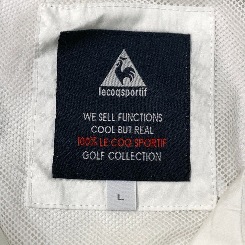 サイズ：L LE COQ GOLF ルコックゴルフ 長袖ジャケット 裏