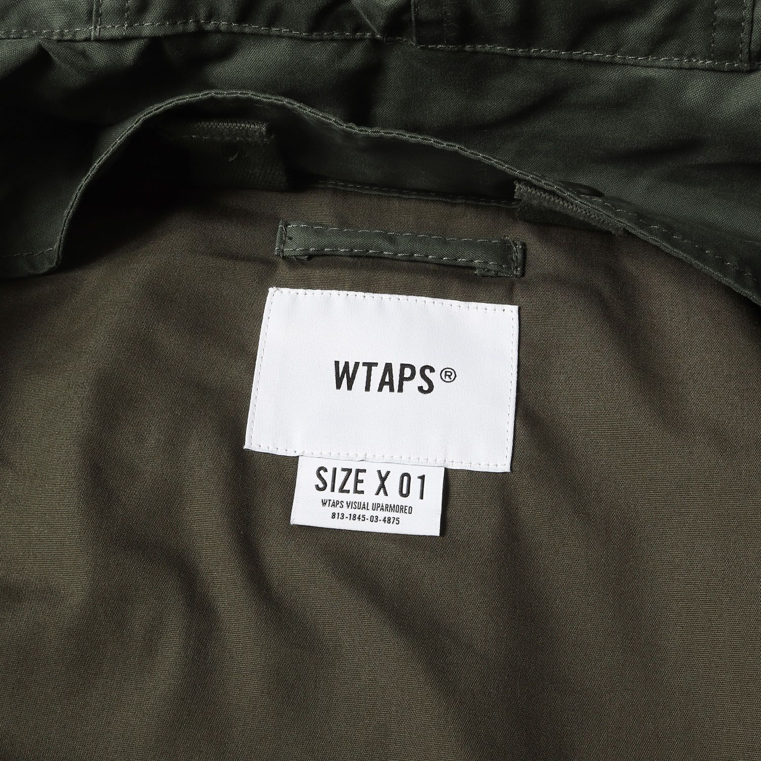 WTAPS 06AW M-51 モッズコート ダブルタップス ミリタリー WTAPS ダブルタップス コート オリーブドラブ サイズ:S | パッチ