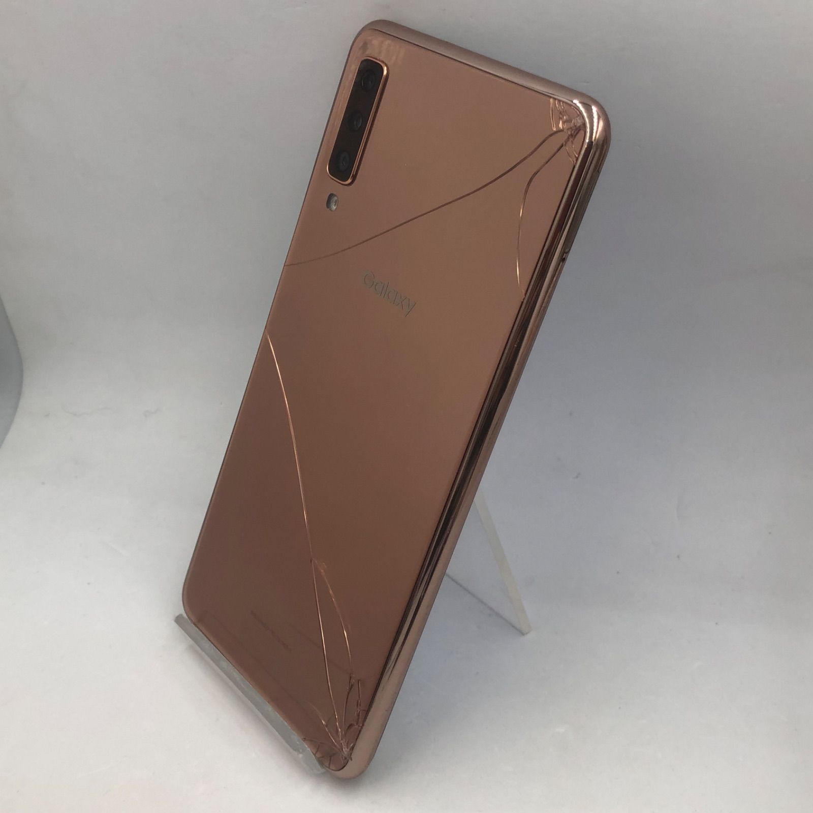 Galaxy - GALAXY　Ａ７　ジャンク　液晶割れ　楽天モバイル Galaxy A7】画面割れ、液晶不良の画面修理実績（新宿店