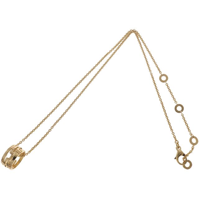 【年中無休】 BVLGARI 新品仕上げ済）ブルガリ パレンテシ YG K18 ネックレス ネックレス
