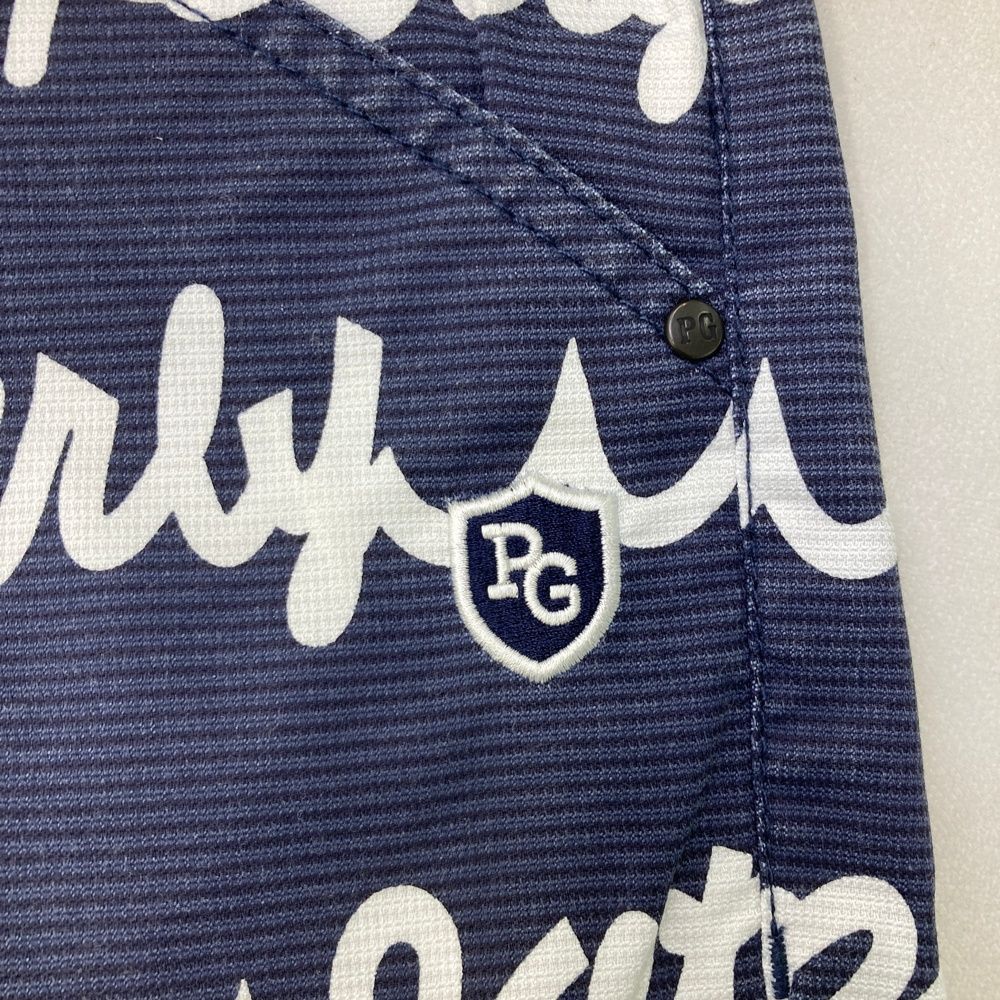 サイズ：5 PEARLY GATES パーリーゲイツ ハーフパンツ ロゴ総柄