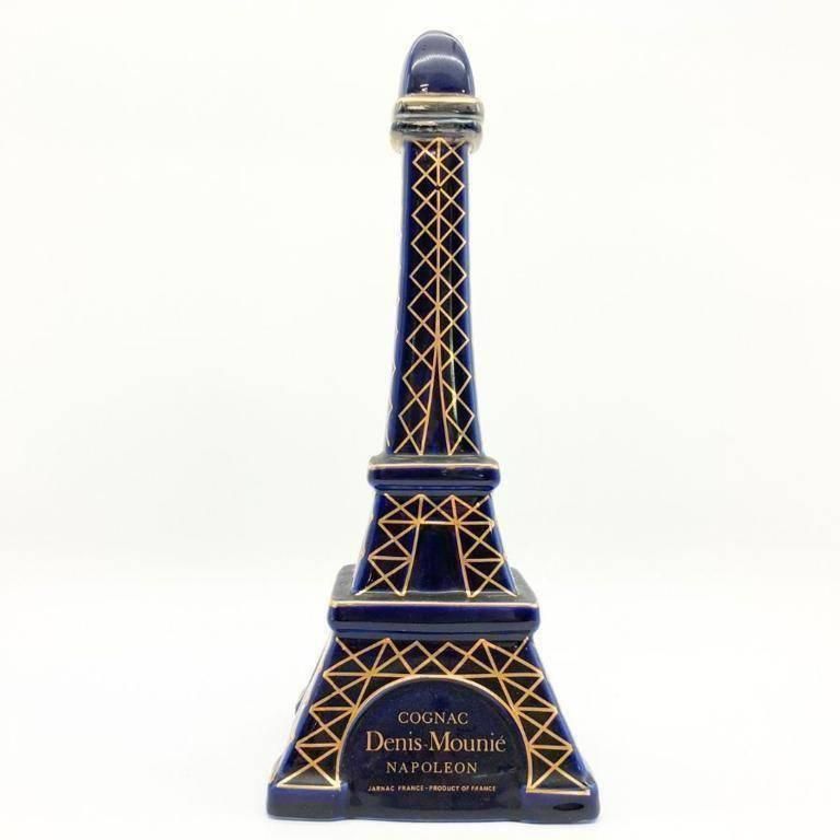 お酒 Denis-Mounie エッフェル塔 ナポレオン 陶器 700ml コニャック