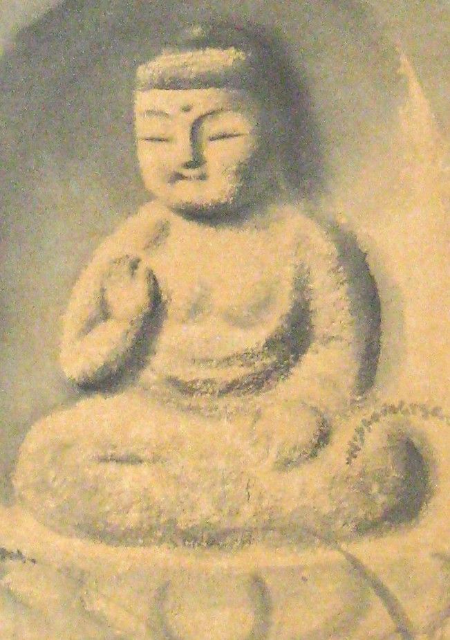 穐月 明 野の佛 (真筆・中古) 額 共シール　４号 穐月 明 野の佛 (真筆・中古) 額 共シール 4号 - メルカリ