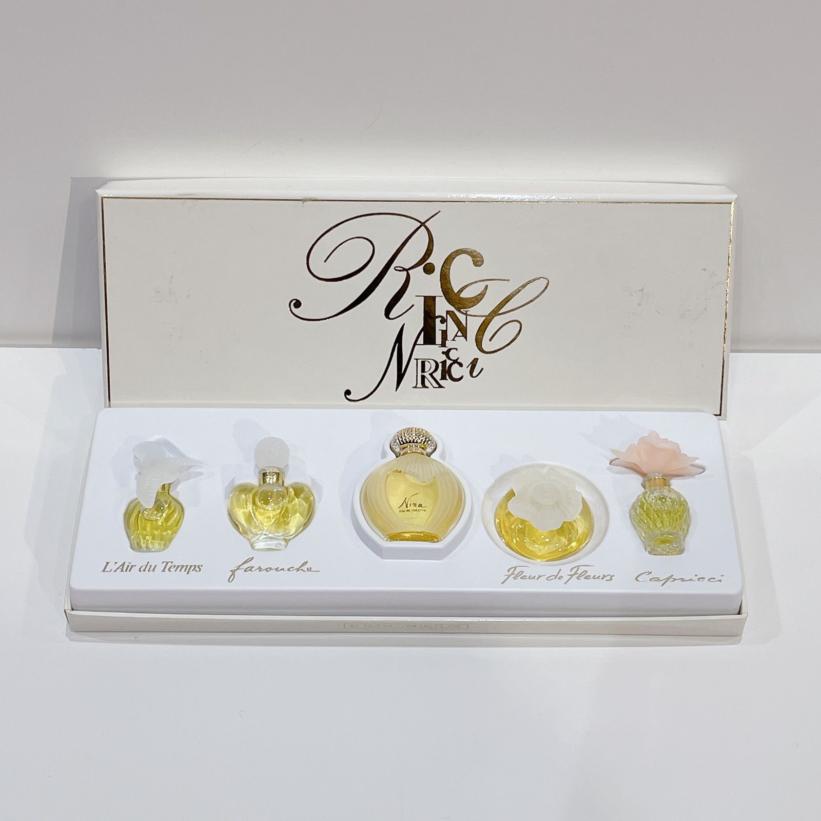 香水210 ニナリッチ ミニボトル 箱入り5点セット 松前R56号店 - メルカリ