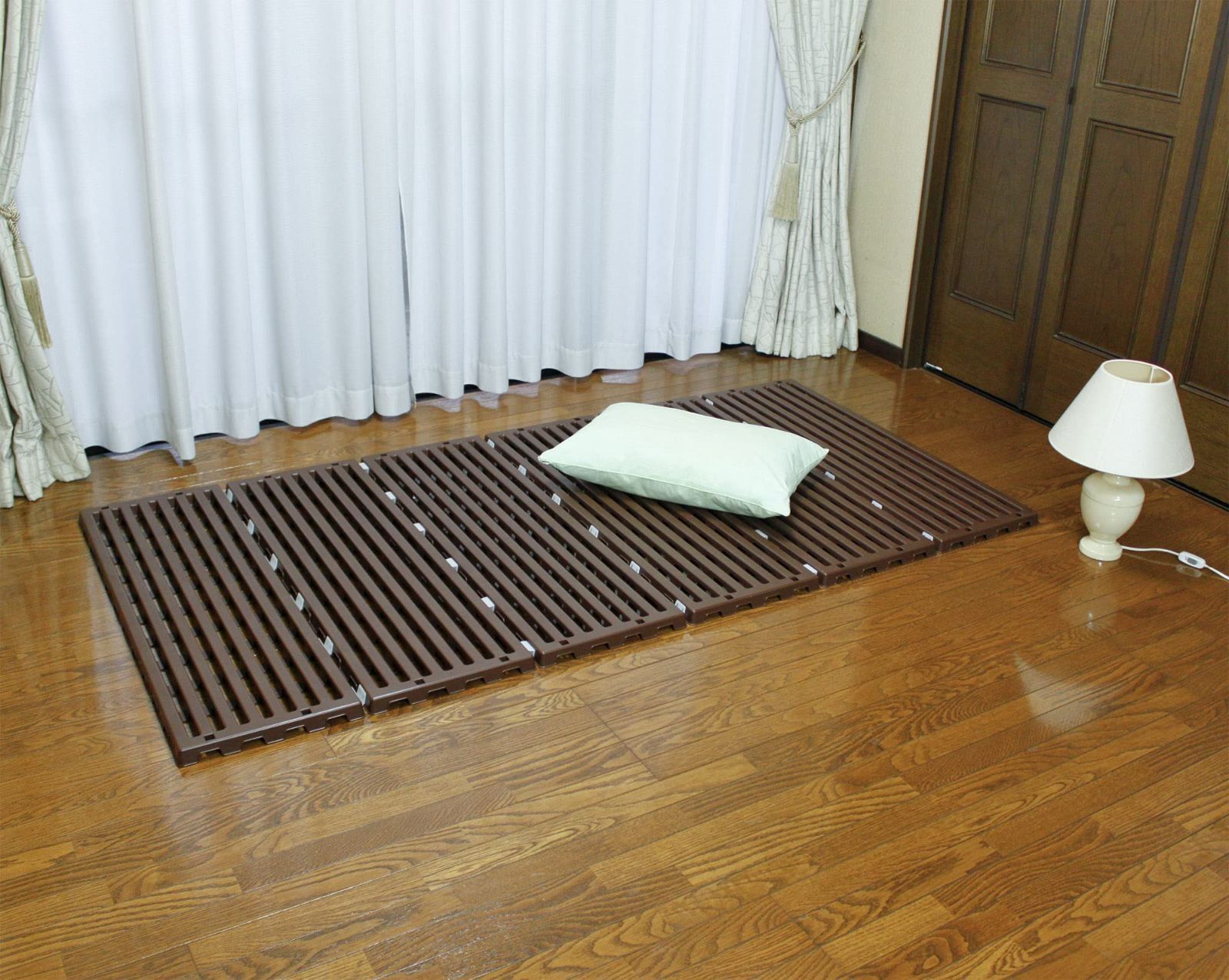 大 蝶プラ工業 すのこベッド エアースリープ ブラウン