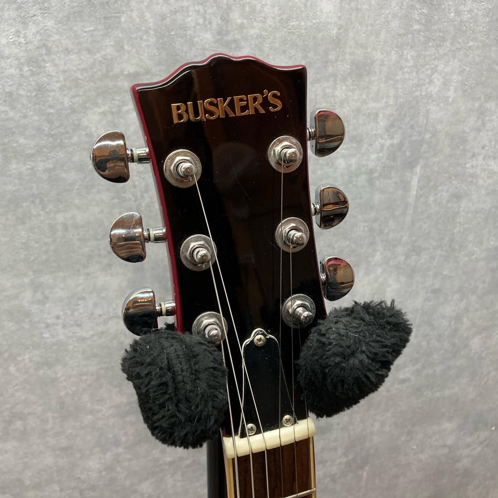 【レフティ】 BUSKERS エレキギター ブラック 6弦 バスカーズ レフティ】 BUSKERS バスカーズ エレキギター ブラック 6弦 レフティ