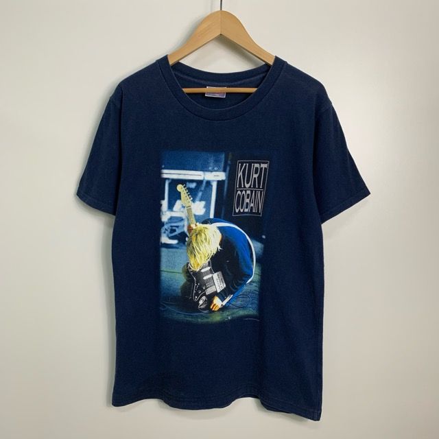 希少 00s NIRVANA Kurt Cobain T-Shirt XL The End of Music 2000年 
