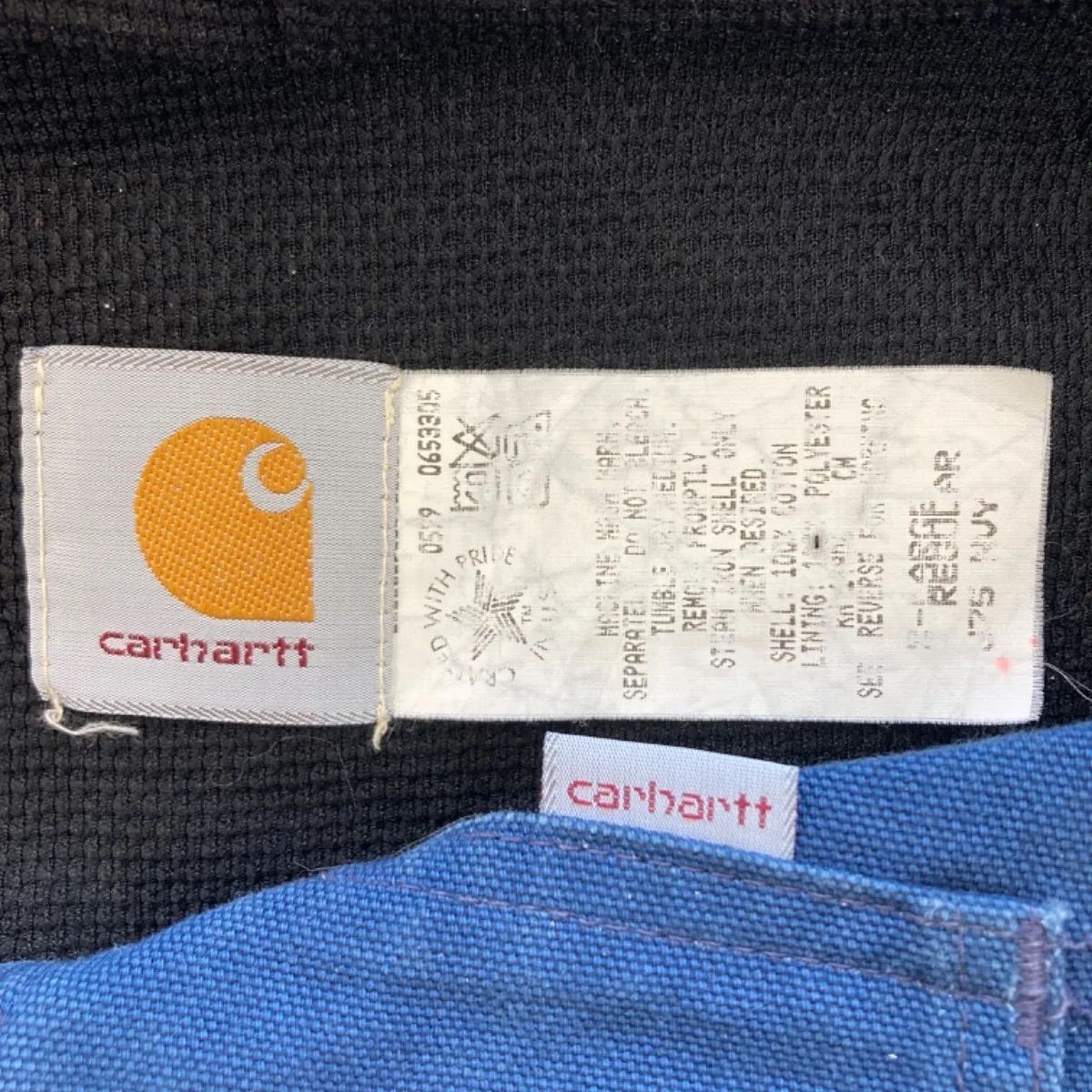 Carhartt カーハート アクティブ ジャケット パーカー ネイビー 紺 アメリカ製 USA XL - メルカリ