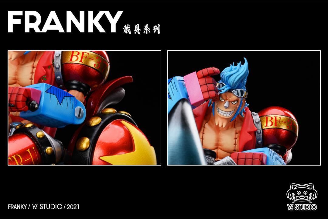 ワンピース フランキー&amp;クロサイFR-U4号 ガレージキット ワーコレフィギュア ワンピース フランキー&クロサイFR-U4号 ガレージキット