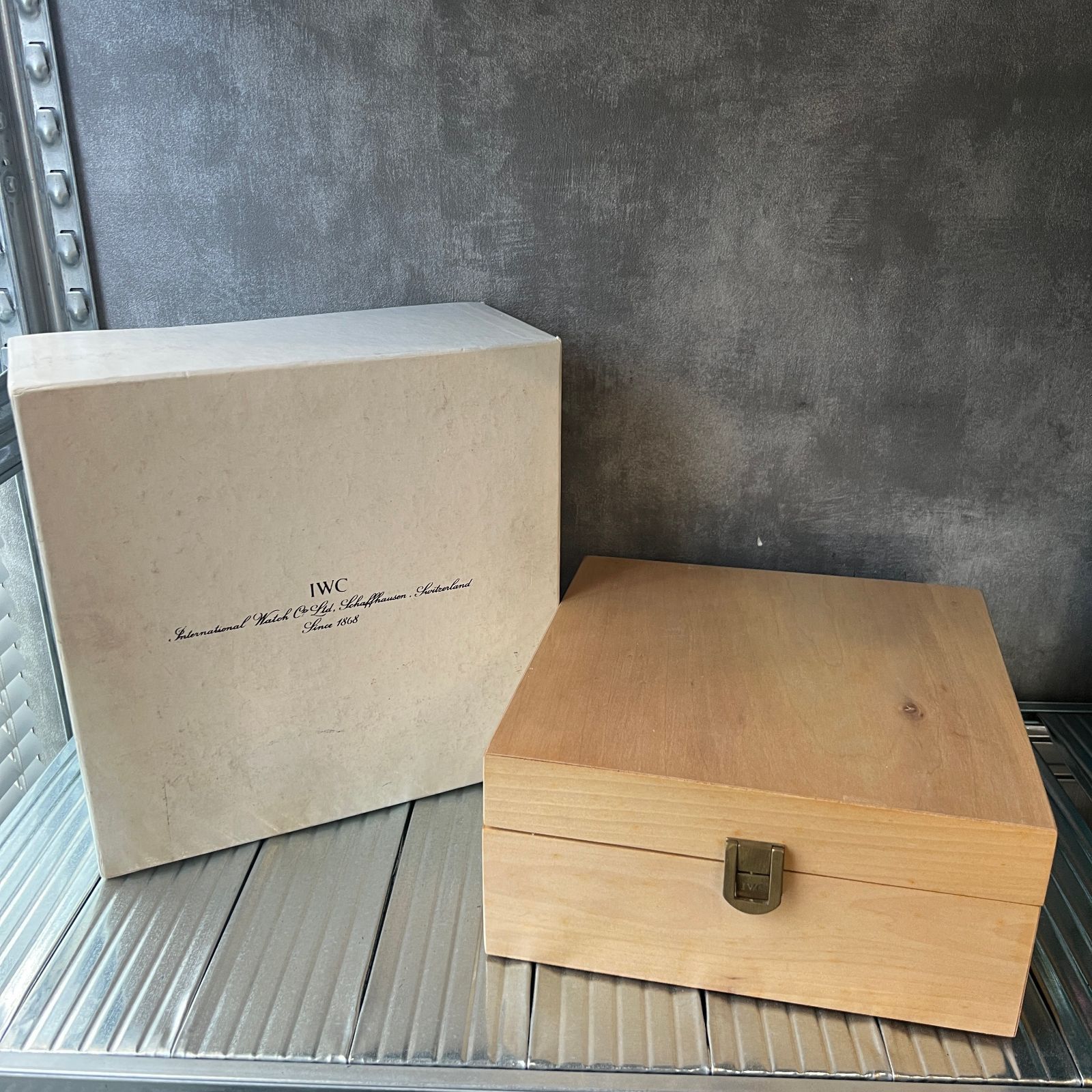 アイダブリューシー IWC 空箱 時計ケース BOX - メルカリ