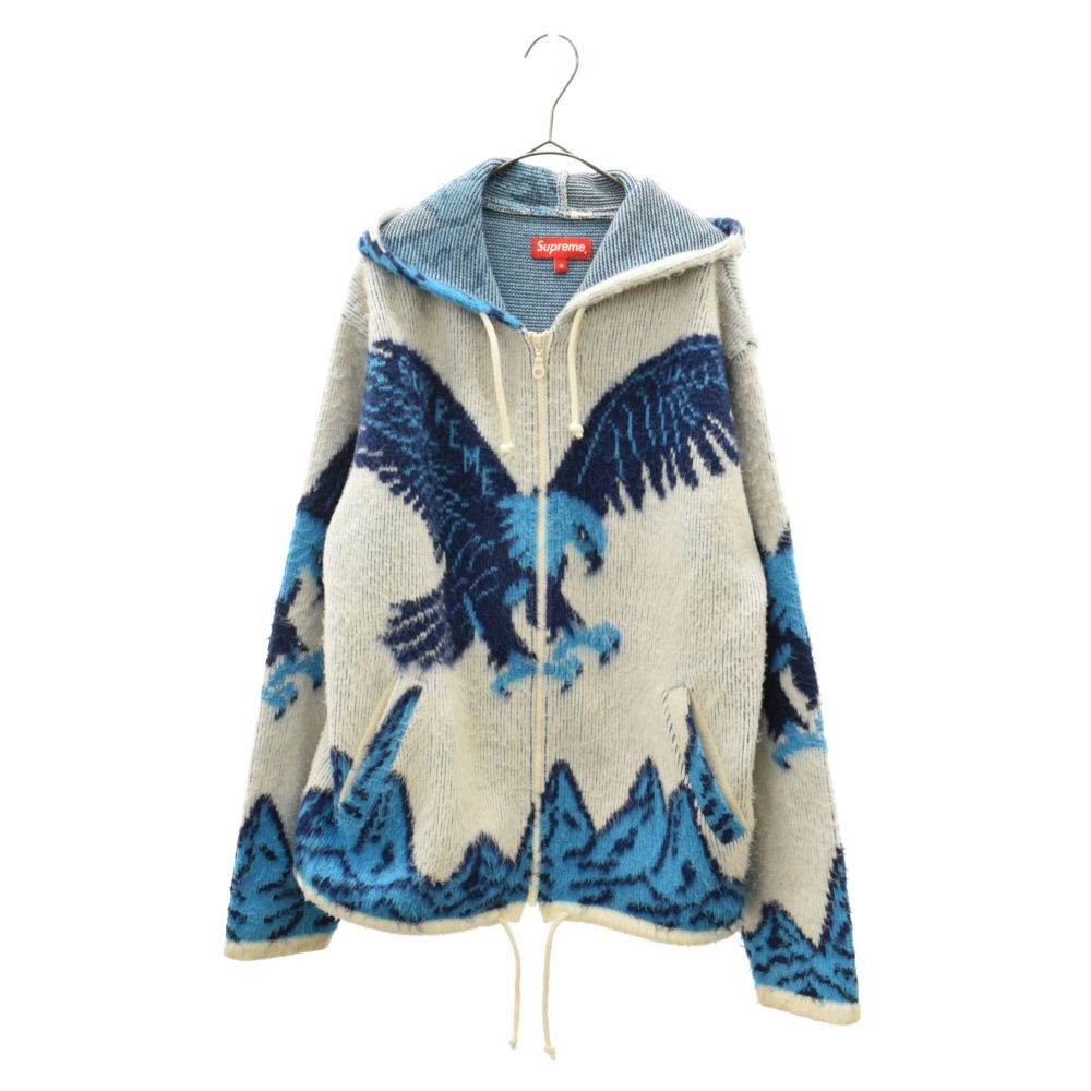 SUPREME (シュプリーム) 16AW EAGLE HOODED ZIP UP SWEATER