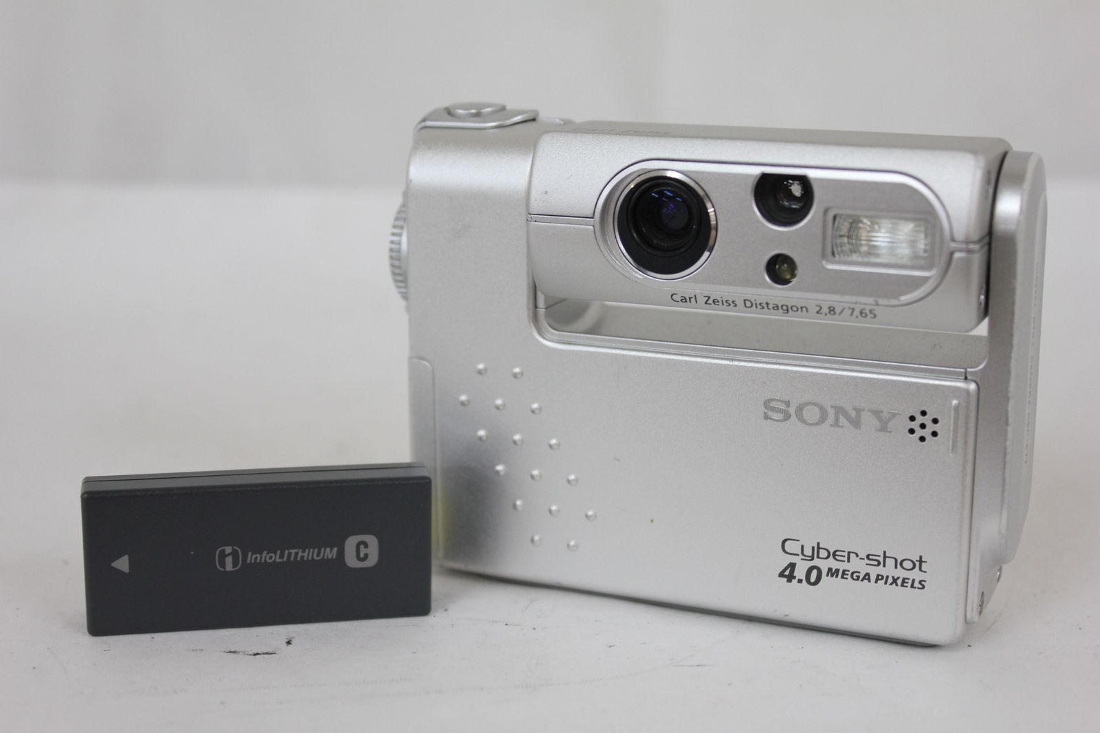 返品保証 ソニー SONY Cyber-shot DSC-F77 バッテリー付き コンパクトデジタルカメラ M6612