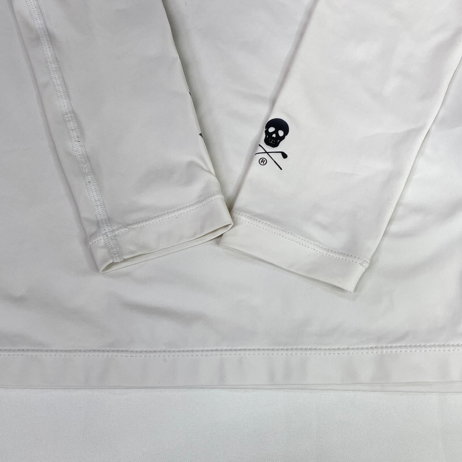 モックネック ロゴプリント