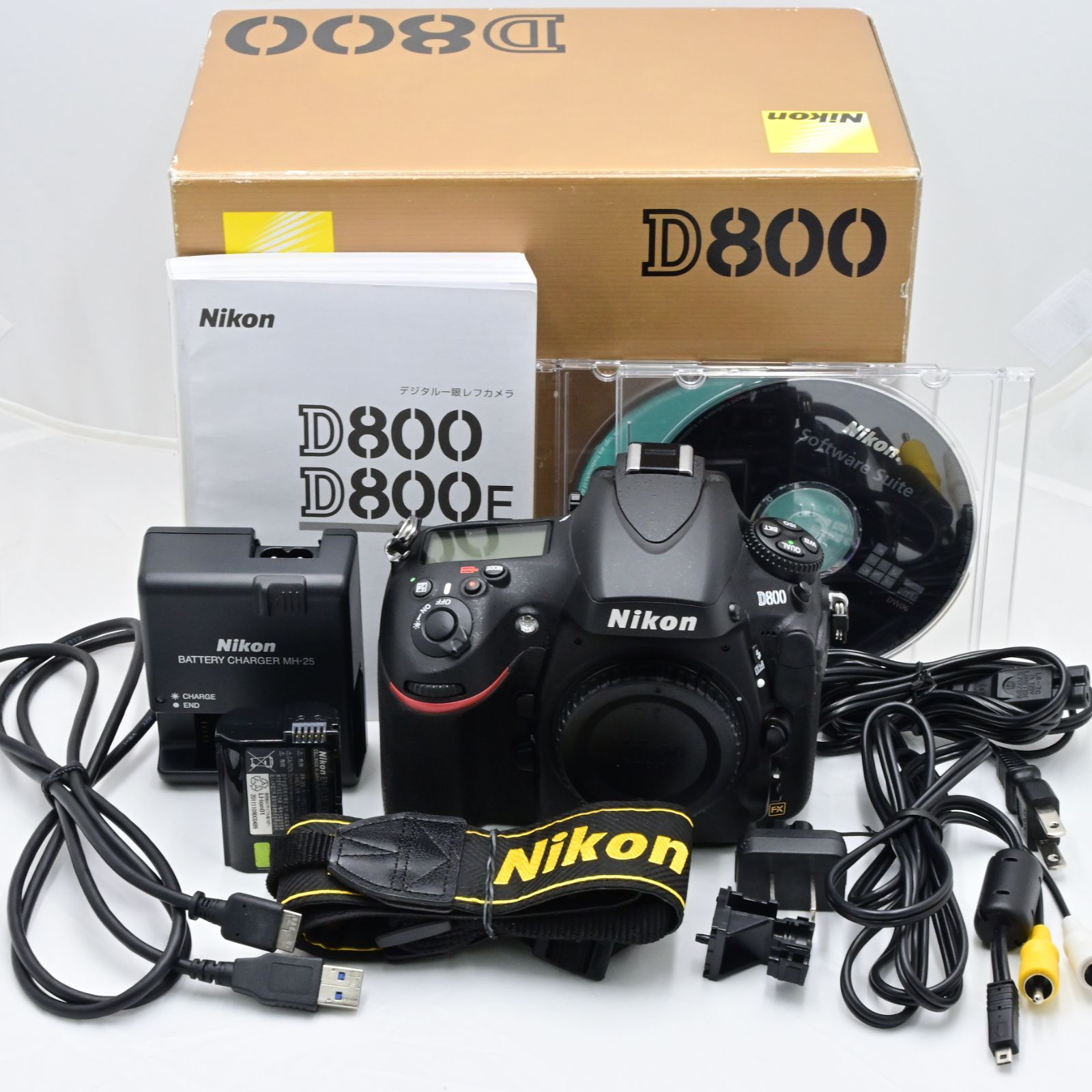 シャッター回数『2460』ニコン Nikon デジタル一眼レフカメラ D800 ボディー D800 グッチーカメラ メルカリ