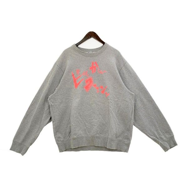 kolor Beacon 22AW プリント SWEAT メッセージプリント
