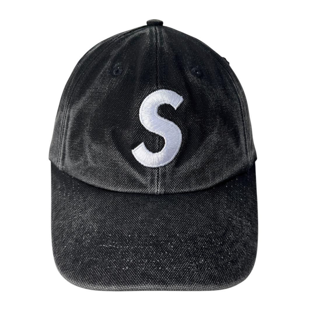 3120 Supreme シュプリーム 24FW 24AW Pigment Print S Logo 6-Panel ピグメントプリント Sロゴ 6パネル Black ブラック