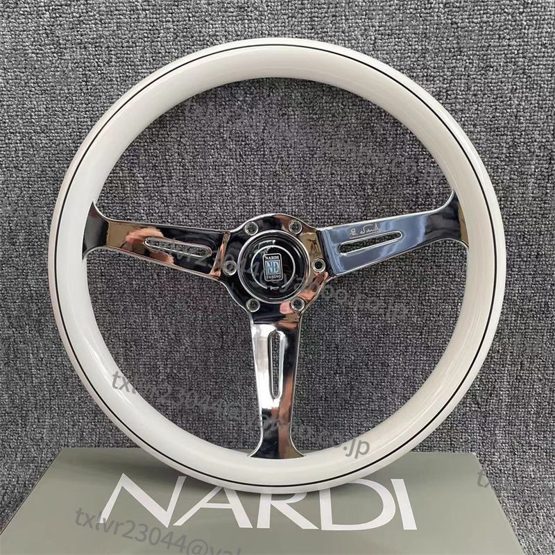新入荷 ナルディ ステアリング 14インチ 車ハンドル 競技用改装ハンドル スポーツ 073