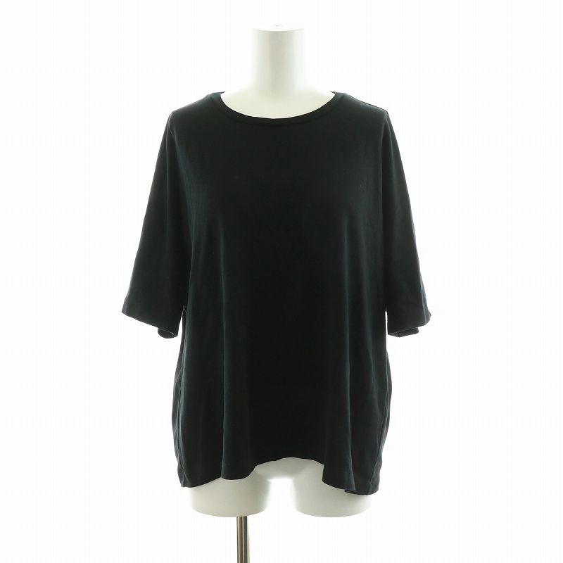 セオリー Theory Tシャツ カットソー 半袖 ドルマンスリーブ S 黒 ブラック /NQ