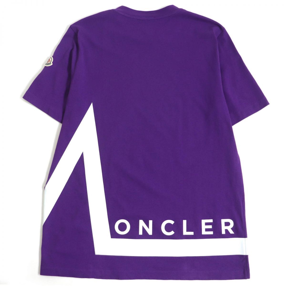 極美品□21SS MONCLER/モンクレール ロゴワッペン Mモチーフプリント  