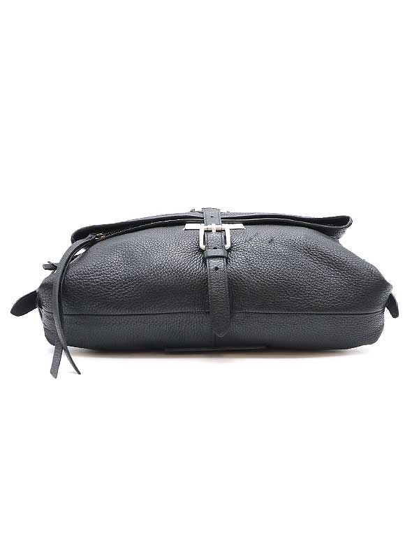 【美品】  Maison Margiela / メゾンマルジェラ | 2019AW | 2Way NDNミディアム レザー トート ショルダーバッグ | ブラック | レディース 美品】 Maison Margiela / メゾンマルジェラ | 2019AW | 2Way NDN