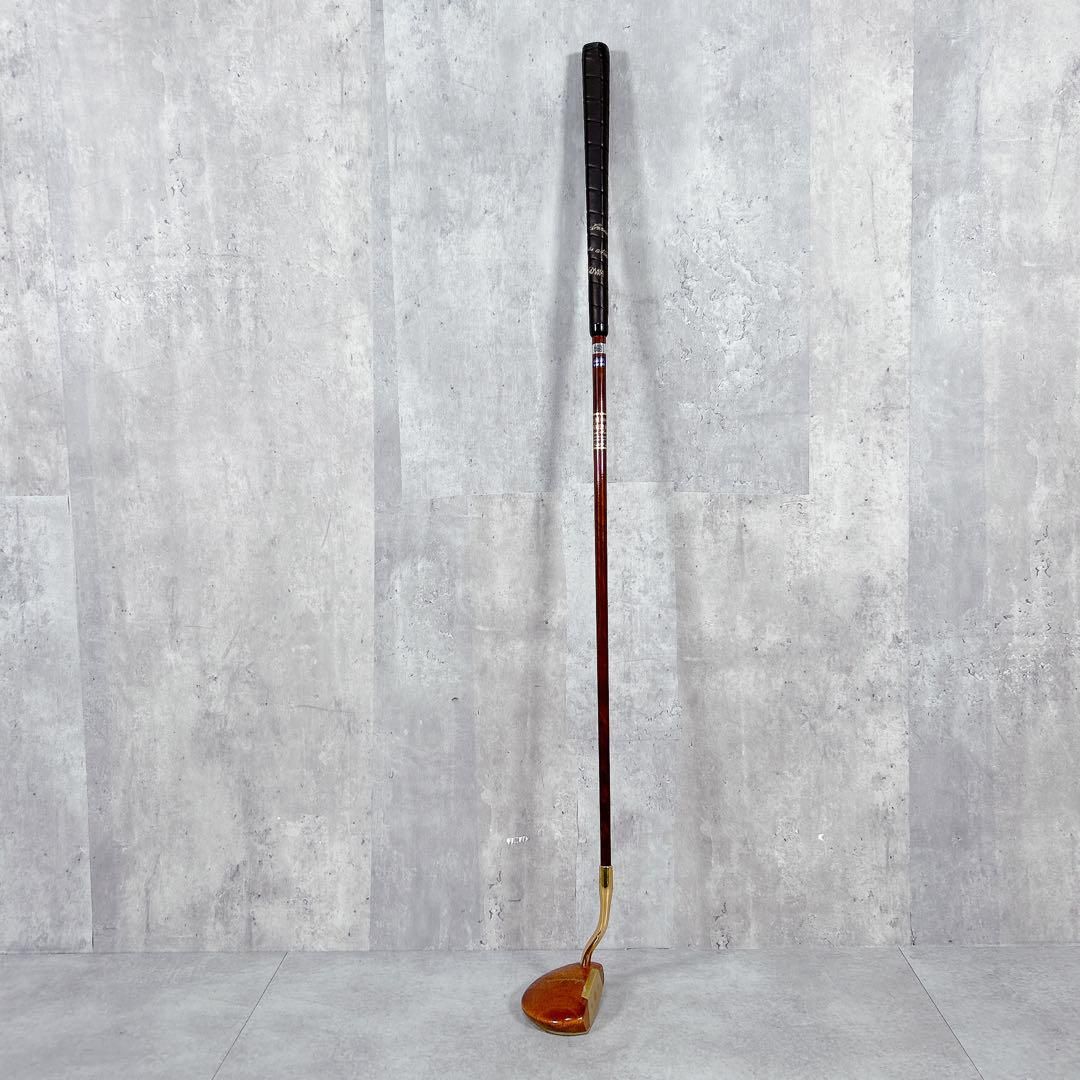 X672 本間ゴルフ パーシモンパター LB－SINKER 単品 34インチ