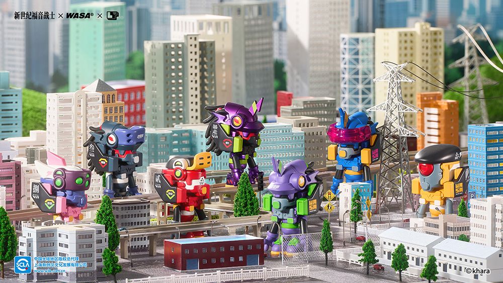 WASA TOYエヴァンゲリオンブラインドBOX トイ 1BOX 6個入り