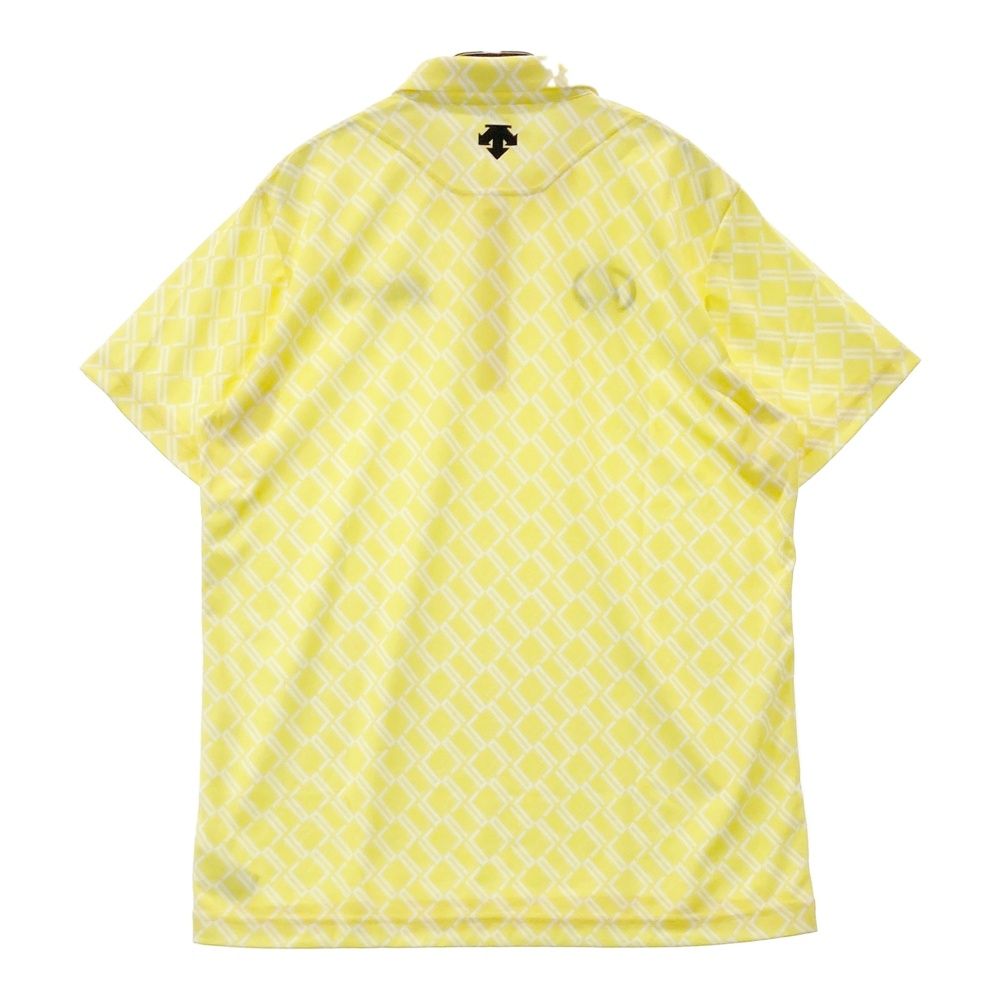 サイズ LL SRIXON スリクソン ×LEXUS モデル 半袖ポロシャツ 総柄 イエロー系 240101541073 ゴルフウェア メンズ ストスト