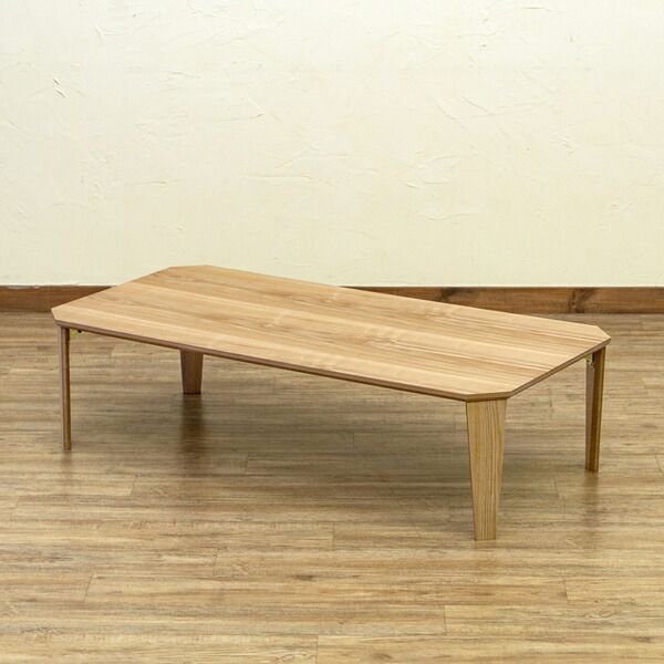 折脚テーブル 約120×60cm ホワイト（WH) 完成品 【公式通販】