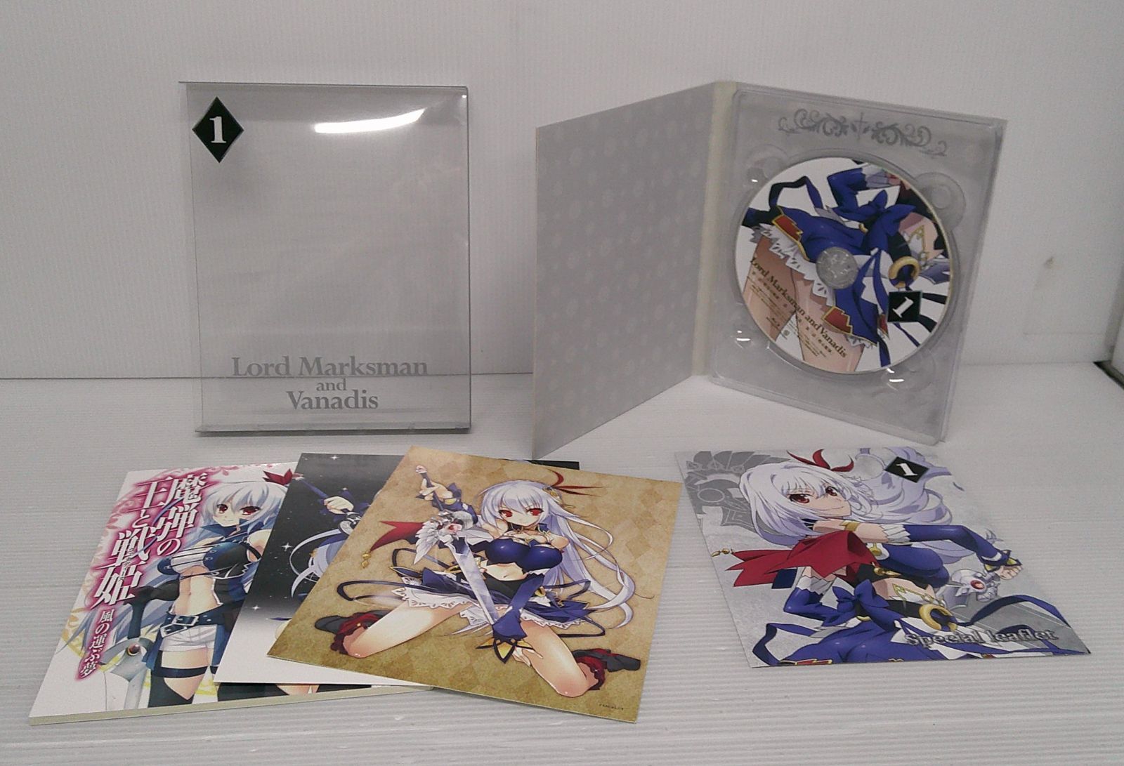 開封品】魔弾の王と戦姫 初回生産版 BOX*2付き全6巻セット Blu-ray