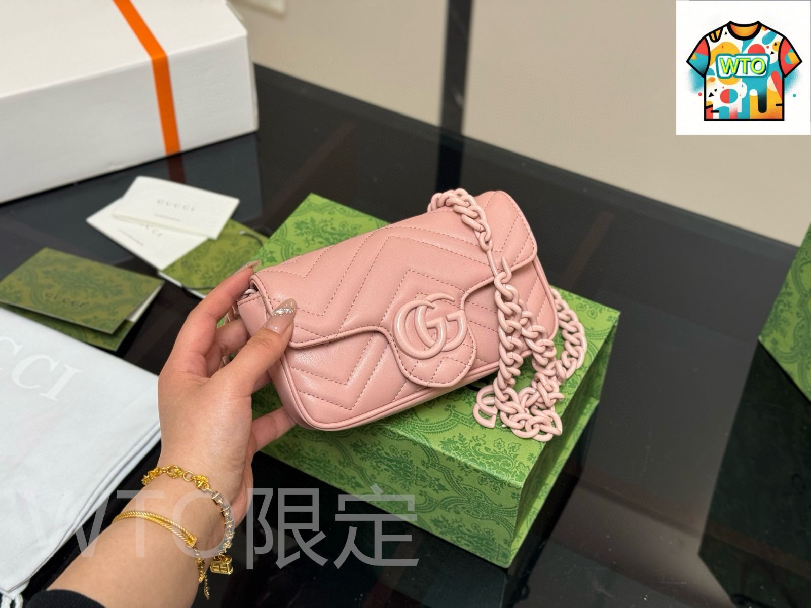 1回のみ着用GUCCI GGマーモント 39 本革ラムレザー 1回のみ着用GUCCI GGマーモント 39 本革ラムレザー 1回のみ着用GUCCI