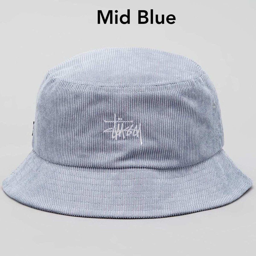 コーデュロイ　バケットハット　ステューシー STUSSY】ユニセックス/コーデュロイバケットハット (STUSSY