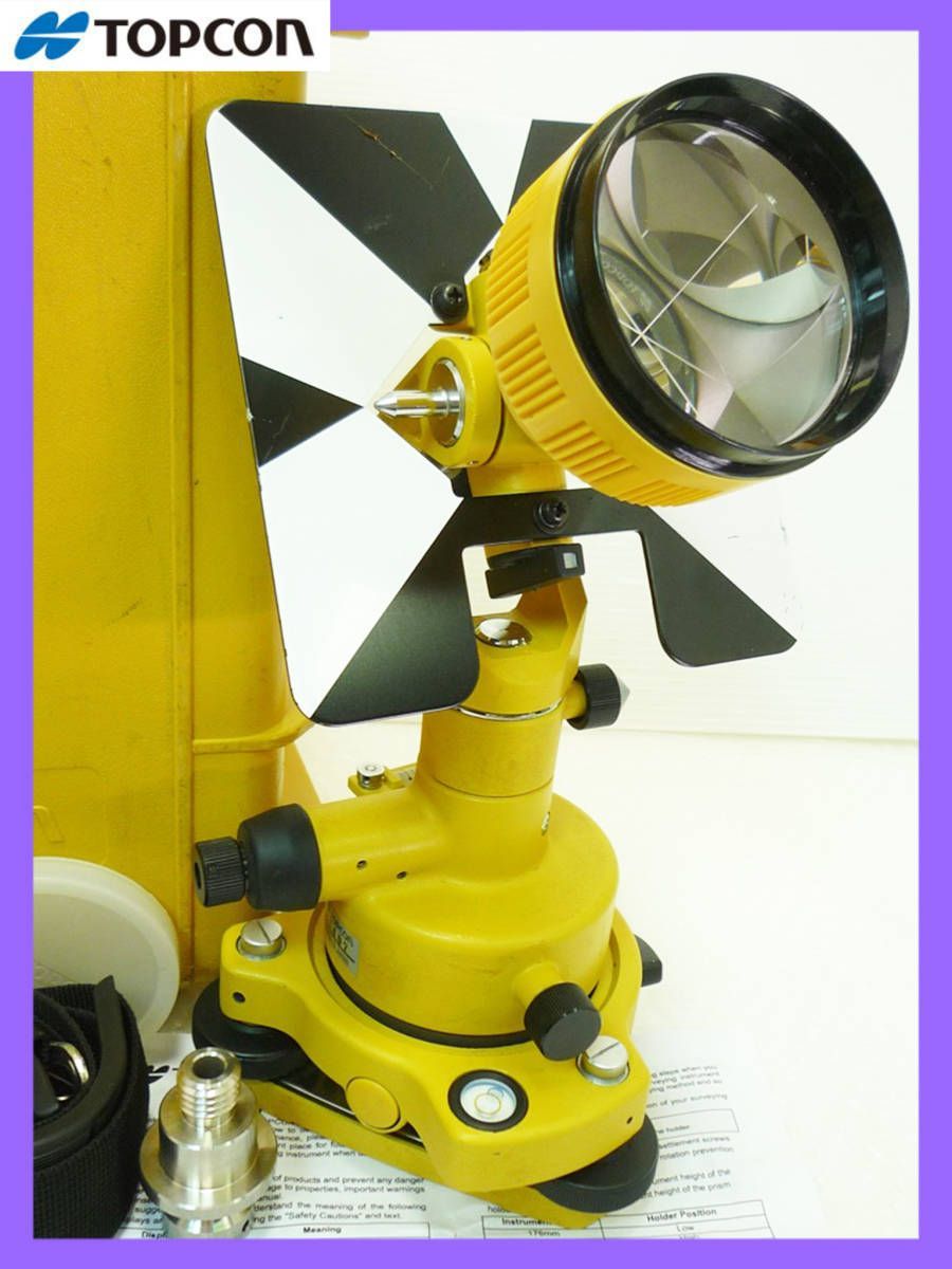 22年校正済み TOPCON トプコン 1素子プリズム EDM ACCESSORIES-3