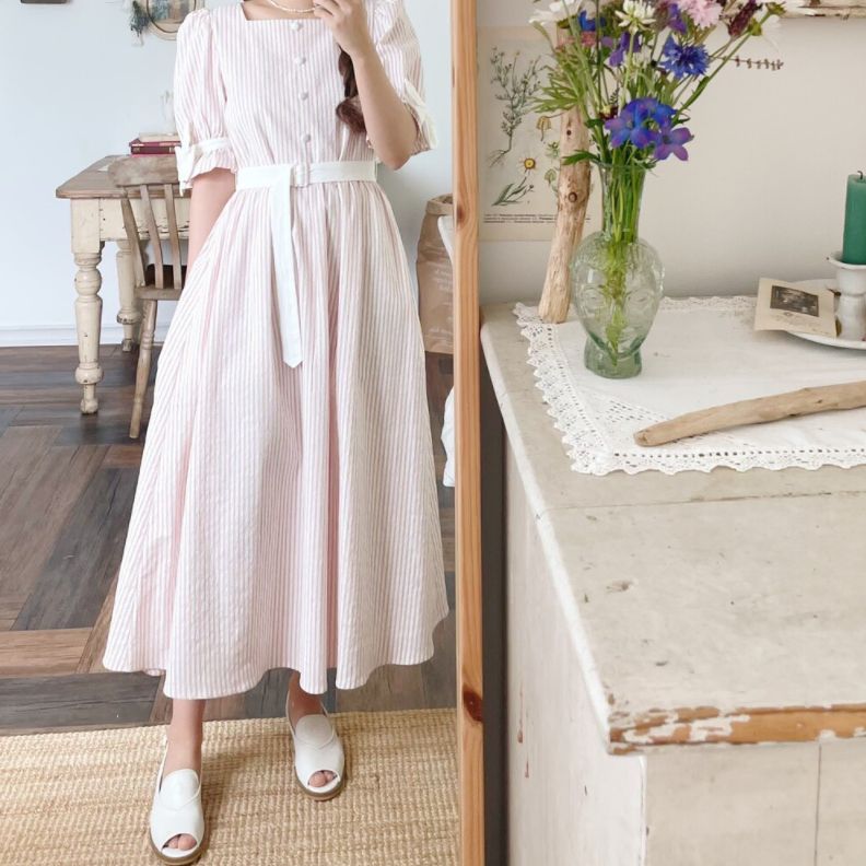 【着用1回】ANAYI♡アナイ　ソフトアムンゼンタックフレアワンピース　36 ソフトアムンゼンタックフレア ワンピース | ANAYI/アナイ