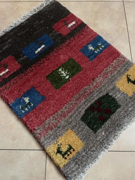 ギャッベ ミニ玄関マットサイズ 42×55㎝