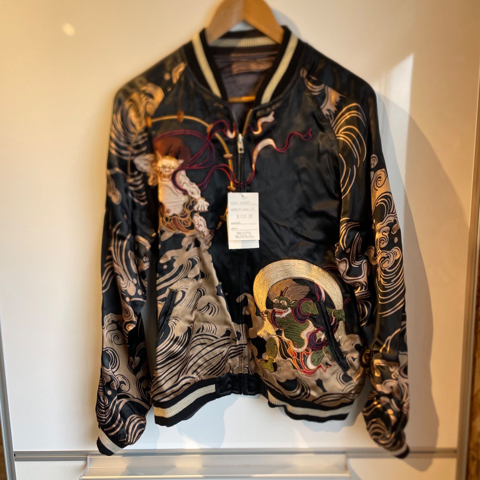 美品⭐️百花繚乱　スカジャン　リバーシブル　Lサイズ 百花繚乱⭐️スカジャン リバーシブル 鯉 紅葉 S - メルカリ