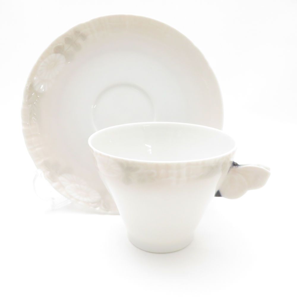 ロイヤルコペンハーゲンミッドサマーナイトドリームトンボ大皿＆コーヒー2客訳有り 美品 ROYAL COPENHAGEN ロイヤルコペンハーゲン ミッドサマー